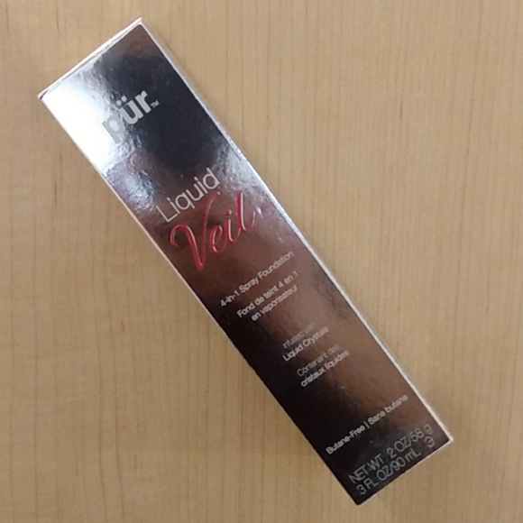 PUR Liquid Veil 4 in 1 Spray Foundation 90ml Tan - Picture 2 of 10
